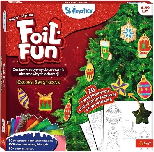 Skillmatics Foil Fun decorațiuni de Crăciun