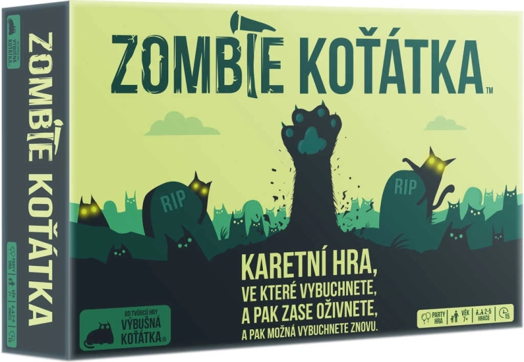 Pisoi zombi – joc de cărți