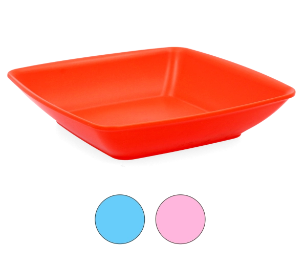 Hobby Life farfurie adâncă pătrată 17,5 cm