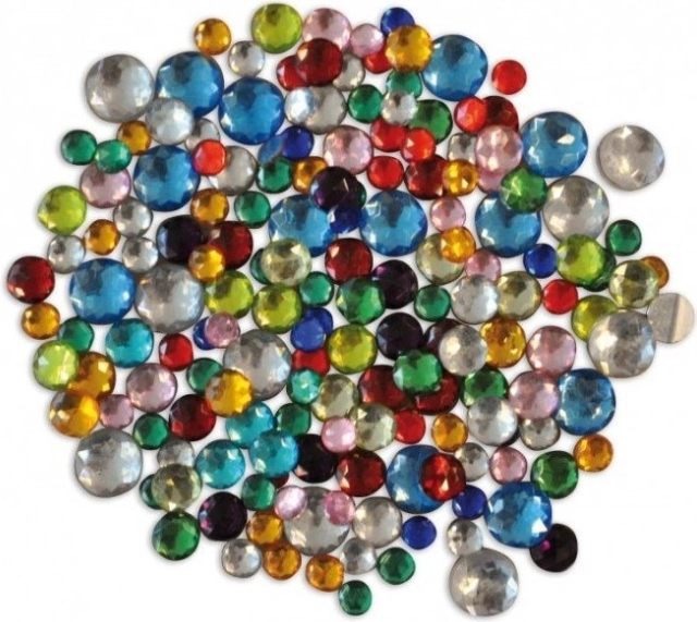 Playbox pietricele decorative colorate 1000 buc