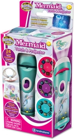 Lanternă și proiector Zâne ale mării pentru copii