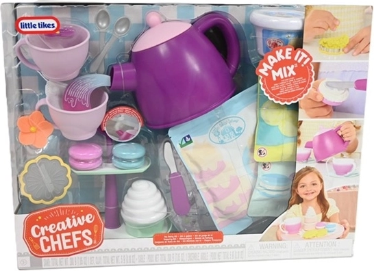 Set Little Tikes Creative Chefs pentru petrecerea de ceai