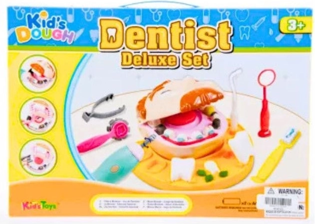 Plastilină – set de dentist pentru joacă creativă