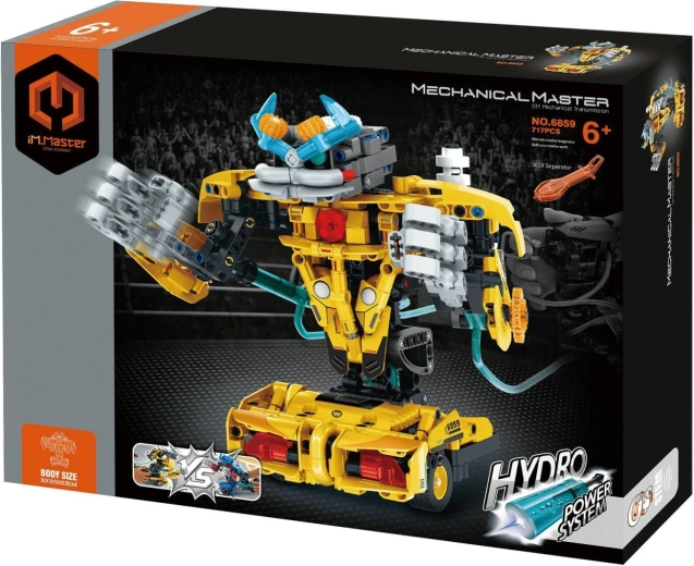 Set de construcție iM.MASTER robot de luptă hidraulic, 717 piese