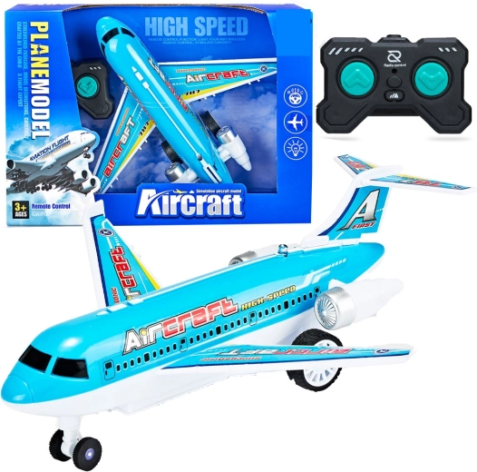 Avion cu telecomandă cu lumini LED 26 cm