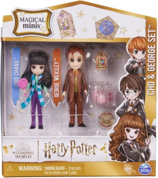Figurine Wizarding World, pachet de 2 - Cho și George