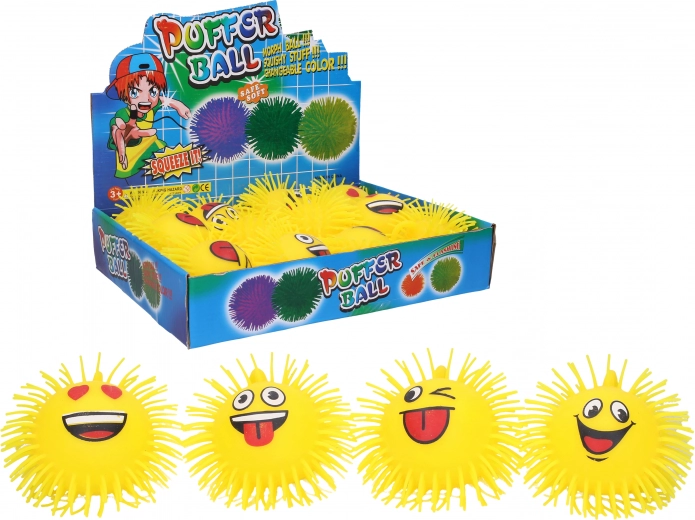 Mingea antistres cu ciucuri 10 cm