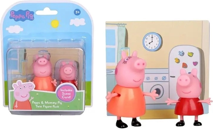 Figurine Peppa Pig Peppa și Mama