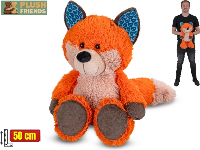 Vulpe de pluș 50 cm Plush Friends