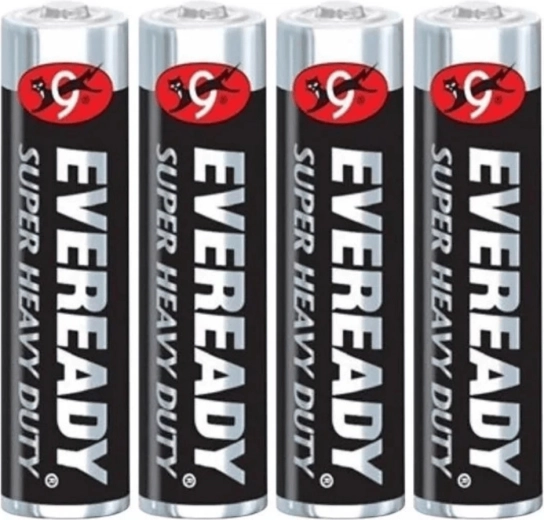 Baterii Energizer Eveready Super Heavy Duty AAA (R3) 4 buc.