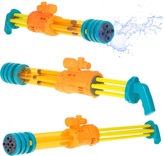 Pistolă cu apă 56 cm galbenă