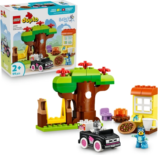 LEGO DUPLO Bluey Pizzerie cu Muffin și Bluey