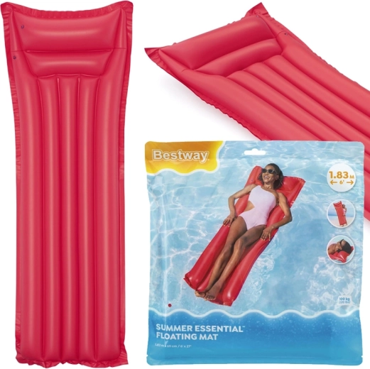Saltea gonflabilă BESTWAY, roșie 183 × 69 cm