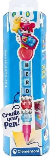 Clementoni IDEA set creativ pentru realizarea unui stilou cu mesaj Hero