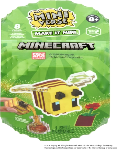 MGA's Miniverse Make It Mini Minecraft seria 2 - 1 bucată