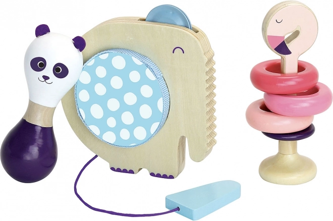 Vilac set muzical din lemn pentru copii