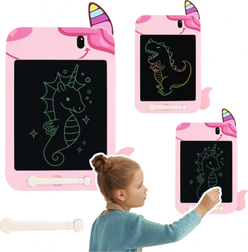 Tablet LCD unicorn roz roz