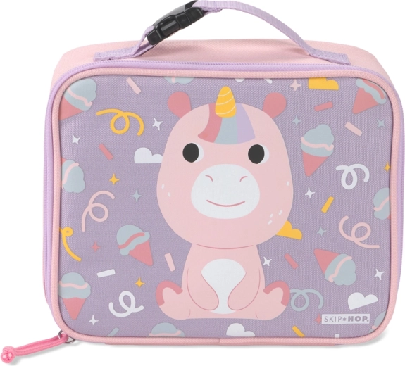 Geantă termică pentru gustare Skip Hop Besties Squad unicorn