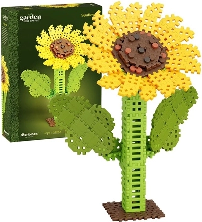 Waffle Mini Garden Floarea-soarelui – set de construcție