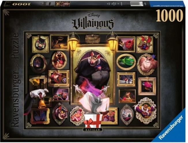 Puzzle Ravensburger Villainous: Ratigan 1000 piese