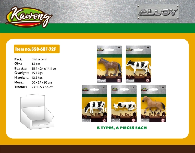 Animale de la fermă – mini figurine de colecție