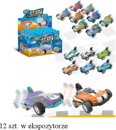 Mașinuță răsturnătoare cu surpriză – mașină de curse cu mecanism pull-back