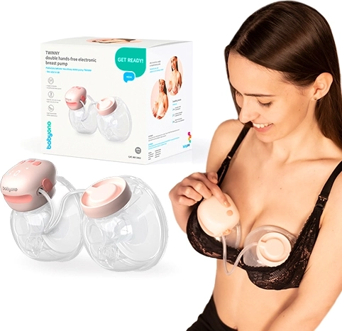 BabyOno Twinny pompă electrică dublă pentru sân fără fir