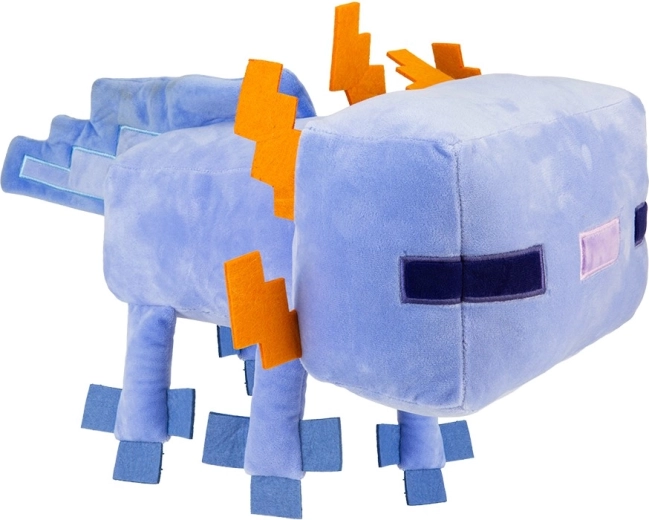 Axolotl de pluș Minecraft albastru 44 cm