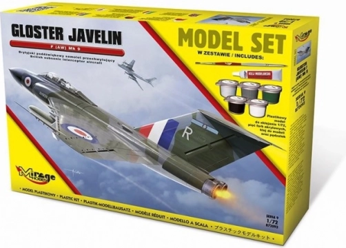 Model de avion din plastic Gloster Javelin F(AW) Mk.9 1:72