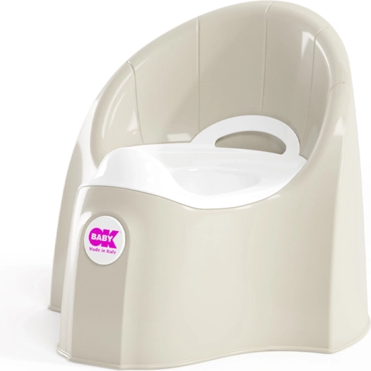 Ok Baby oliță ergonomică Pasha cu recipient detașabil