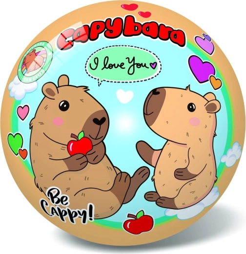 Mingea cu motiv capibara 14 cm