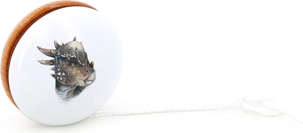 Vilac yo-yo din lemn cu motiv Pachycephalosaurus