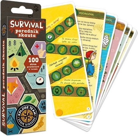 Xplore Broșură de echipă - Supraviețuire. Ghid pentru cercetași