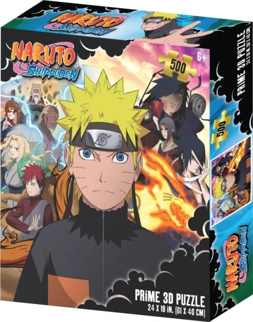 PRIME 3D Puzzle Naruto Shippuden 3D 500 piese