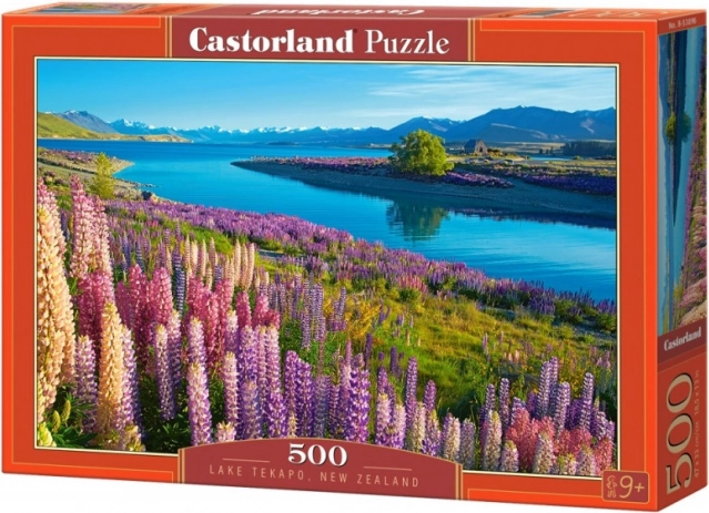 Puzzle 500 piese – lacul Tekapo, Noua Zeelandă