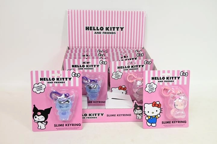 Hello Kitty breloc cu slime (2 variante)