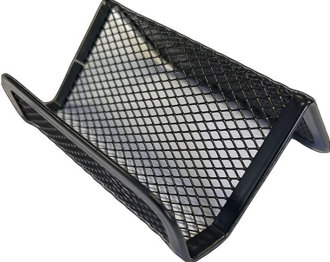 Suport metalic pentru cărți de vizită ICO – negru