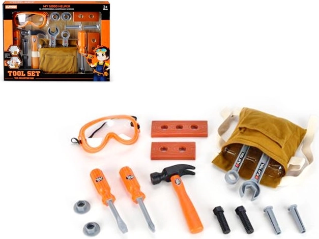 Set de unelte cu geantă pentru micii meșteri
