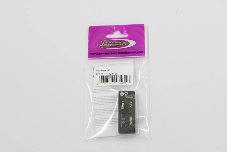Baterie LiPo Jamara Angle 120 3,7 V 520 mAh 1,92 Wh - 1 bucată