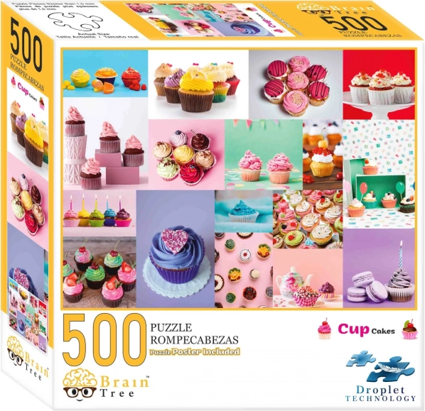 Puzzle Prăjituri 500 Piese