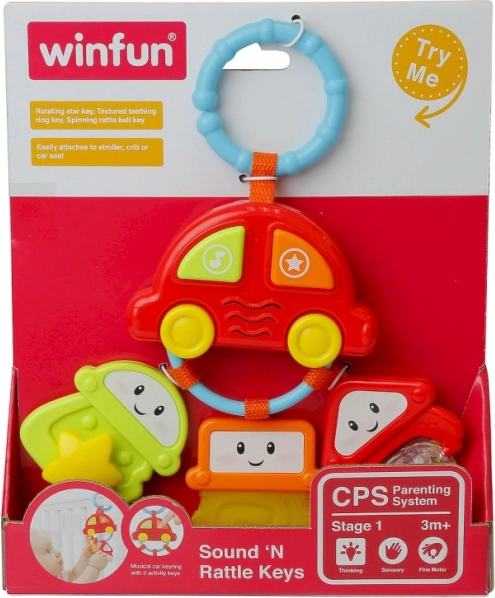 Mașină suspendată cu chei