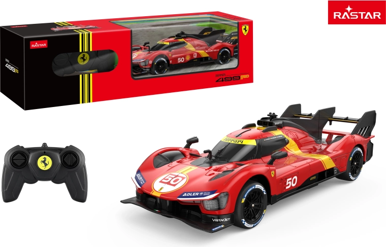 Mașinuță Rastar cu telecomandă 1:24 Ferrari 499P