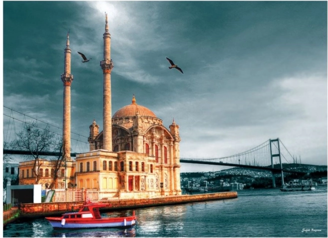 Puzzle Moscheea Ortaköy, Istanbul 1000 piese