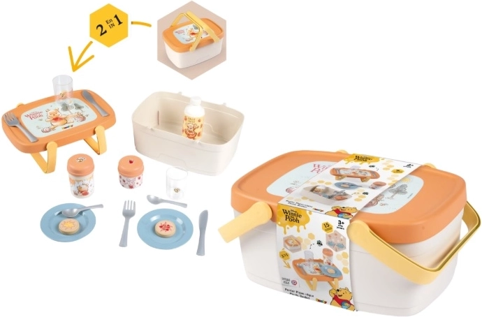 Coș de picnic pentru copii Smoby Ursulețul Winnie