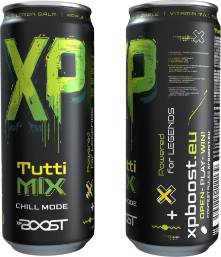 Băutură XP BOOST pentru copii, băutură pe bază de plante Tutti mix 330 ml