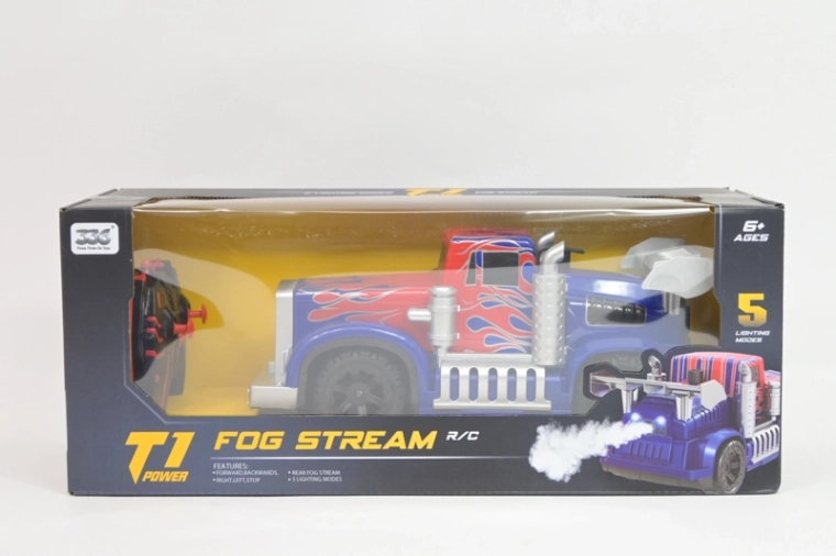 Monster truck RC cu efect de abur Fog Stream