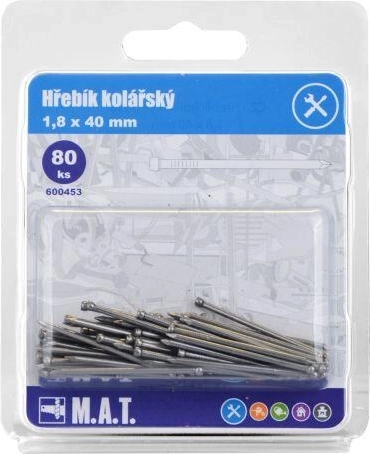 Cuie de tâmplărie 40 × 1,8 mm – 80 buc.