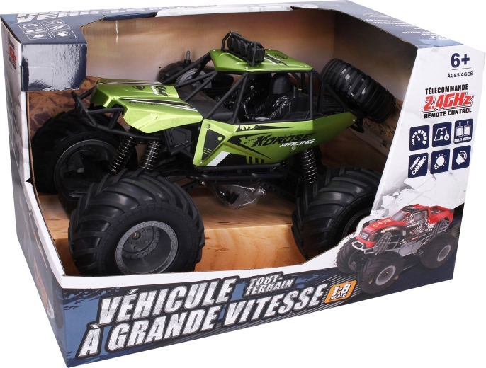 Buggy RC metalic Korose cu telecomandă, 43,5 cm