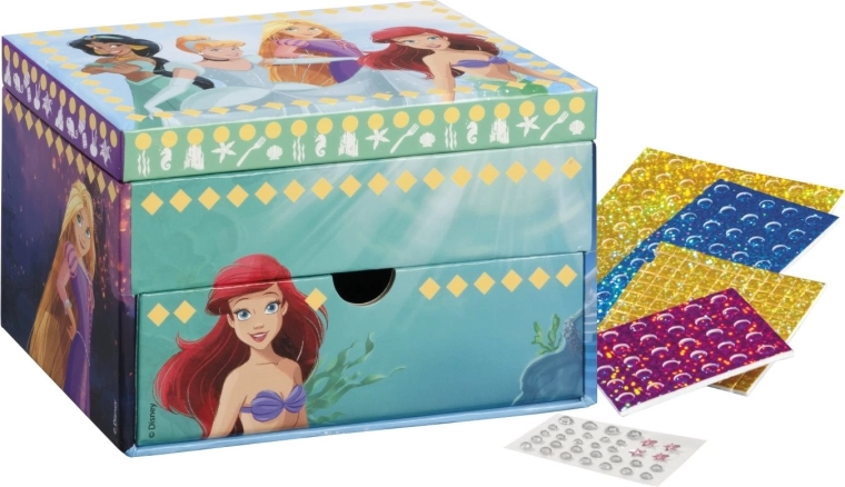 Cutiă de bijuterii DISNEY PRINCESS – set creativ TOTUM