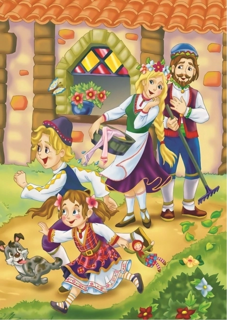 Puzzle ART PUZZLE Familie fericită, 150 piese